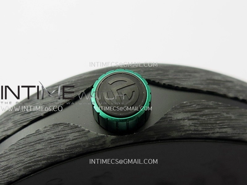 Vanguard Racing Carbon V45 Green ABF Best Edition On Green Nylon Strap A2824