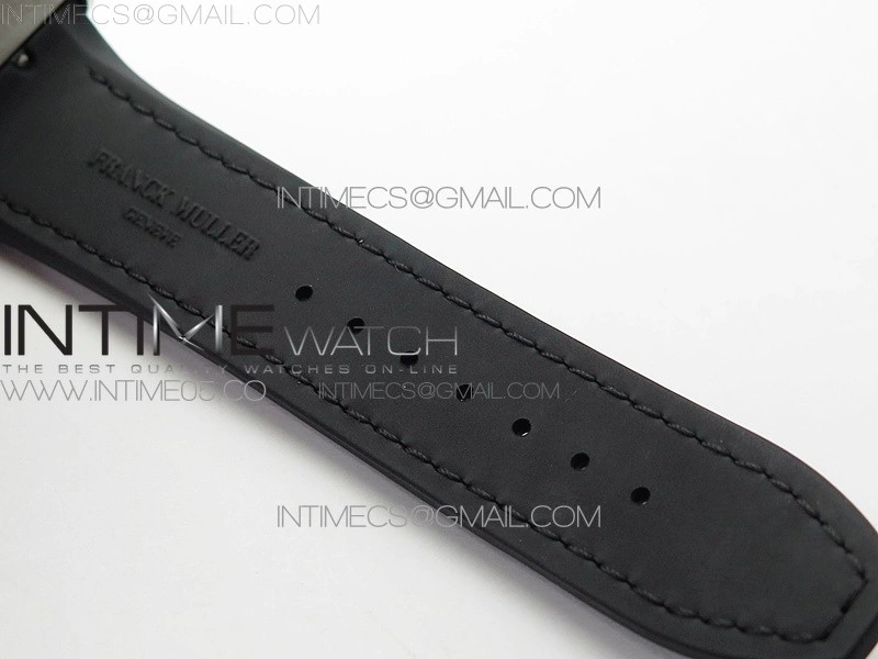 Vanguard V45 Chrono SS ABF Best Edition Black Dial on Black Gummy Strap A7750