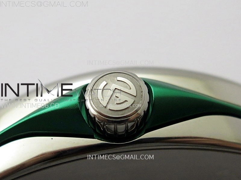 Vanguard V45 SS ABF Best Edition Green Dial On Green Gummy Strap A2824