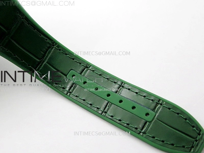 Vanguard V45 SS ABF Best Edition Green Dial On Green Gummy Strap A2824