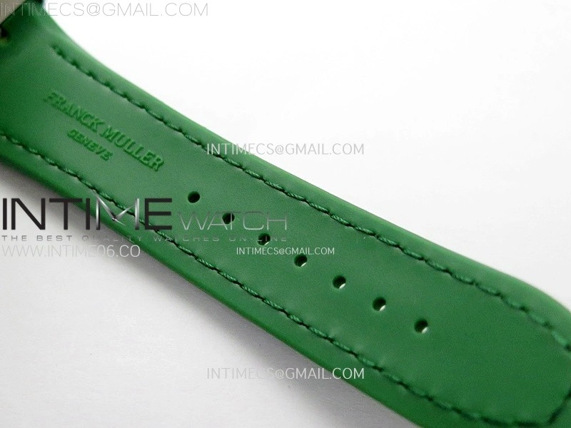 Vanguard V45 SS ABF Best Edition Green Dial On Green Gummy Strap A2824