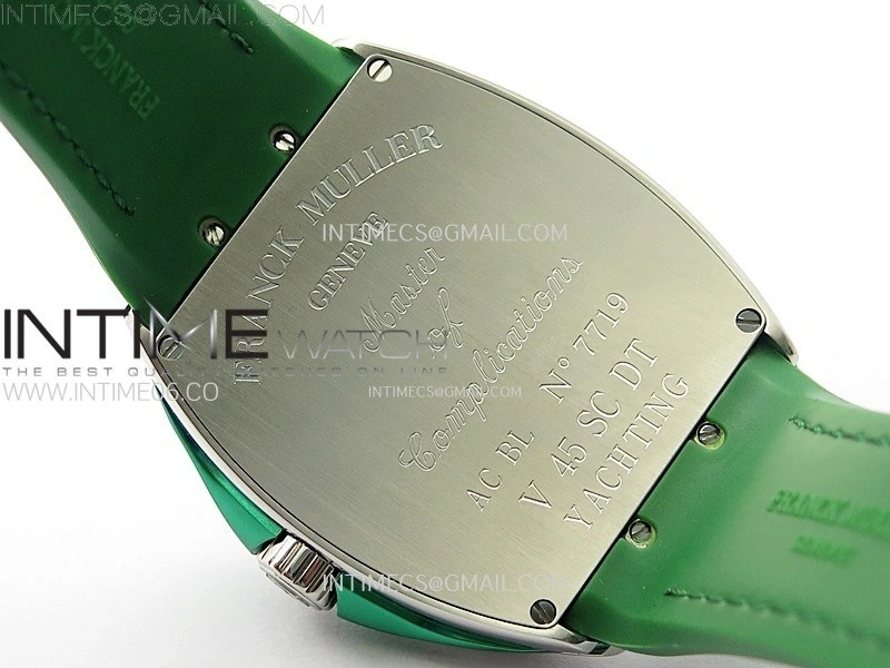 Vanguard V45 SS ABF Best Edition Green Dial On Green Gummy Strap A2824