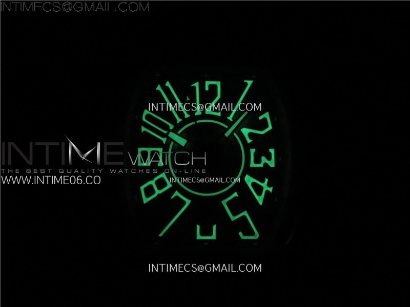 Vanguard V45 SS ABF Best Edition Green Dial On Green Gummy Strap A2824