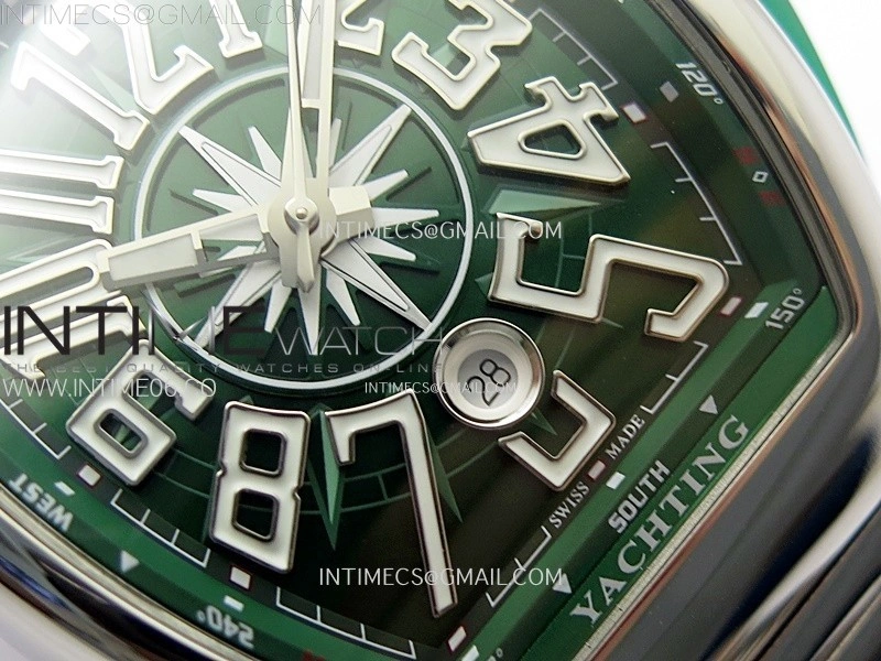 Vanguard V45 SS ABF Best Edition Green Dial On SS Bracelet A2824