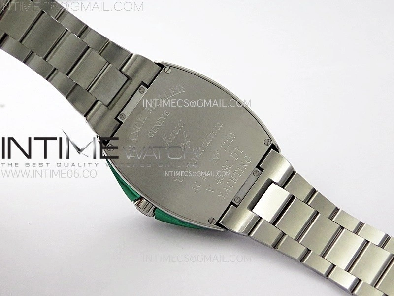 Vanguard V45 SS ABF Best Edition Green Dial On SS Bracelet A2824
