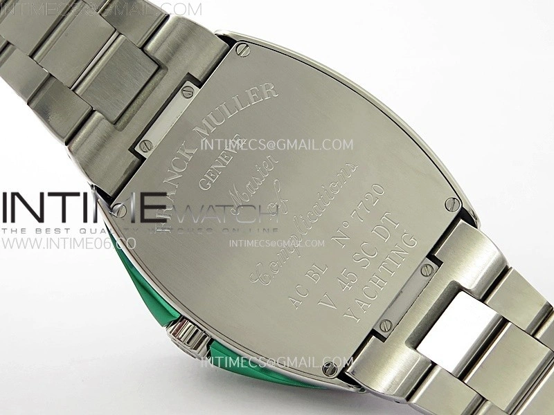 Vanguard V45 SS ABF Best Edition Green Dial On SS Bracelet A2824