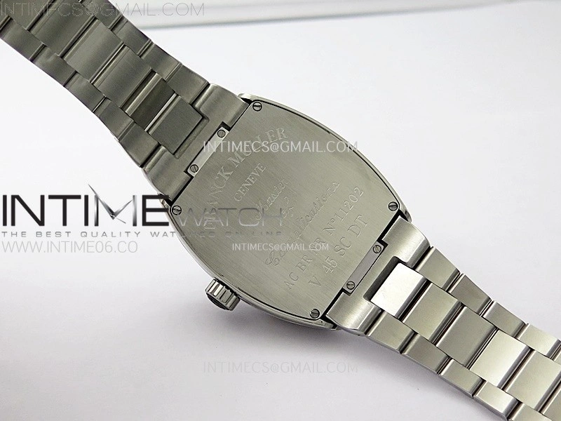 Vanguard V45 SS ABF Best Edition White Dial On SS Bracelet A2824