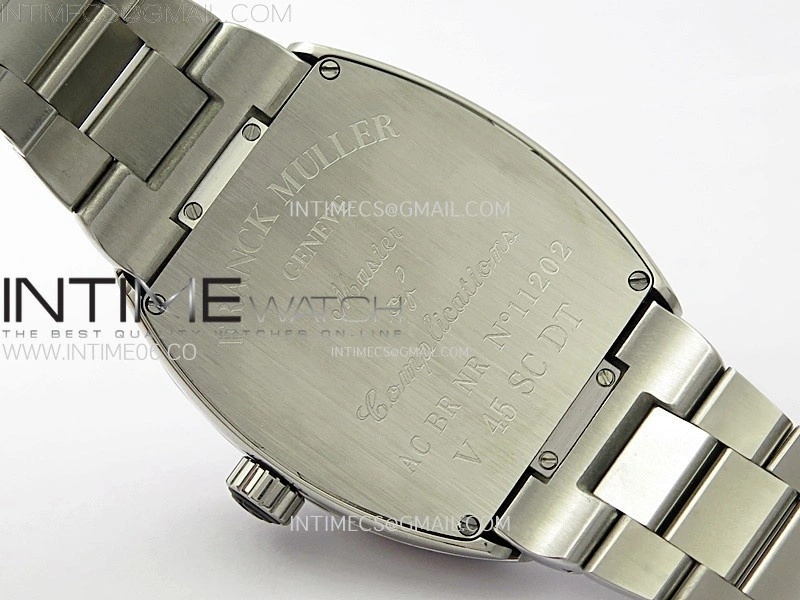 Vanguard V45 SS ABF Best Edition White Dial On SS Bracelet A2824