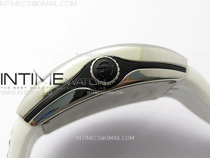 Vanguard V45 SS ABF Best Edition White Dial On White Gummy Strap A2824