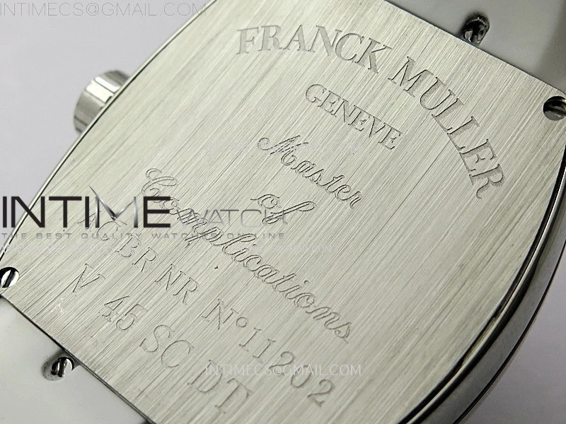Vanguard V45 SS ABF Best Edition White Dial On White Gummy Strap A2824