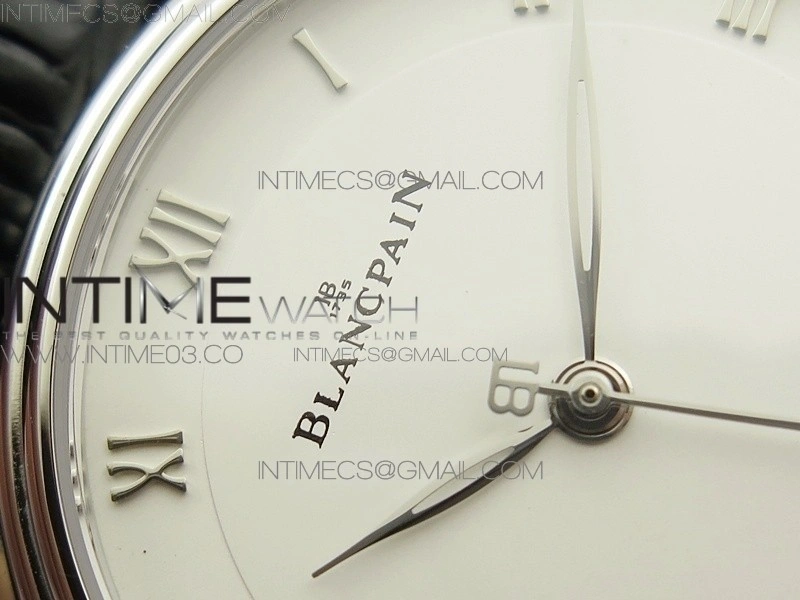 Villeret 6669 SS V2 HG 1:1 Best Edition White Dial On brown leather Strap