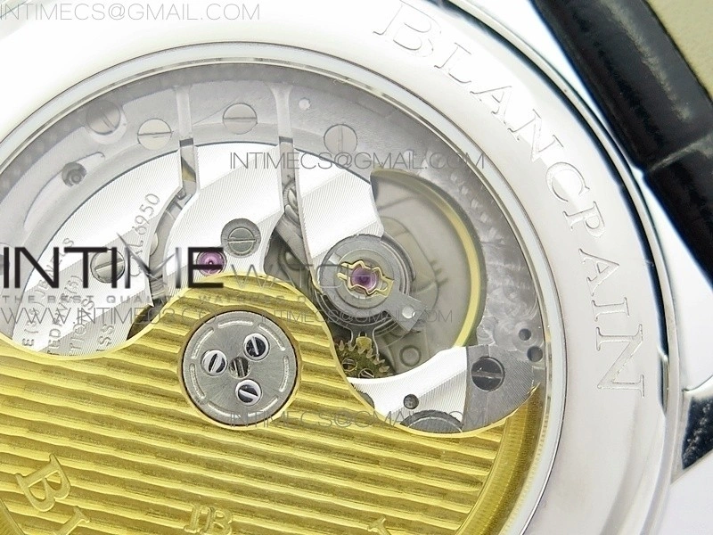 Villeret 6669 SS V2 HG 1:1 Best Edition White Dial On brown leather Strap