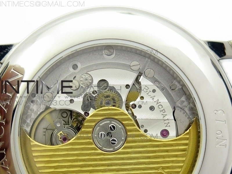 Villeret 6669 SS V2 HG 1:1 Best Edition White Dial On brown leather Strap