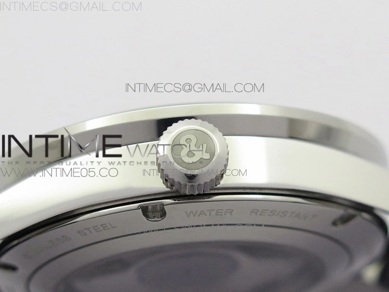 Vintage BR123 SS Blue Dial Blue Bezel on Black Rubber Strap MIYOTA 9015