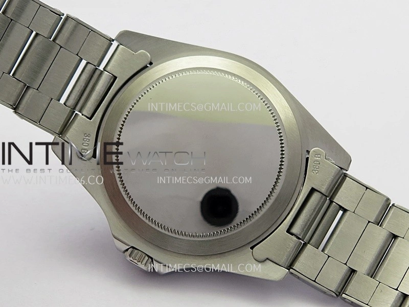Vintage Explorer II 1655 Orange GMT Hand SS BP Black Dial On SS Bracelet A2836