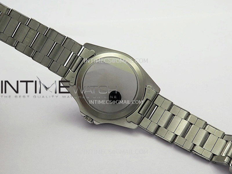 Vintage Explorer II 1655 White GMT Hand SS BP Black Dial On SS Bracelet A2836