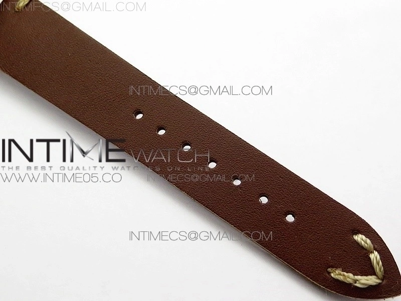 Vintage Seamaster 300 Date T SS B12 Black Dial On Brown Leather Strap A-2836