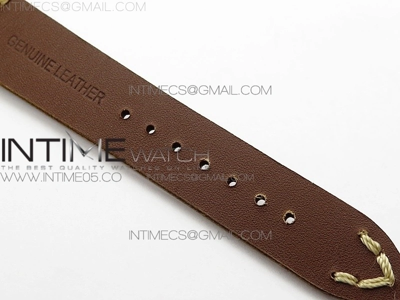 Vintage Seamaster 300 No Date SS B12 Black Dial On Brown Leather Strap A-2836
