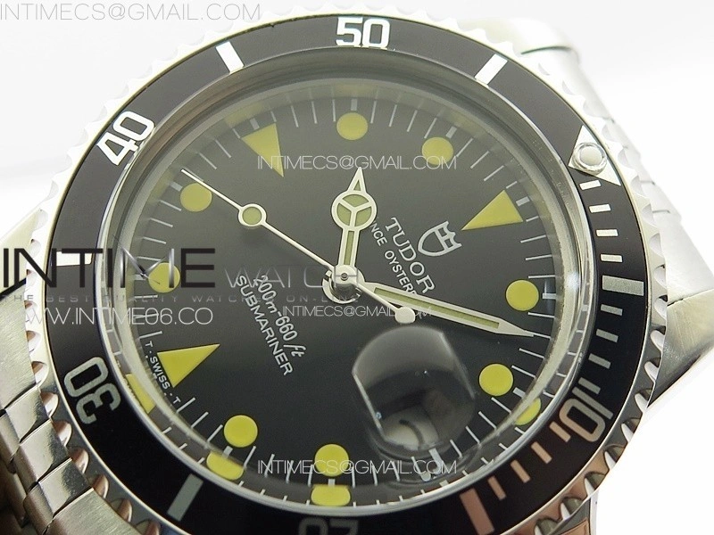 Vintage Submariner 1680 SS B12 Best Edition Black Dial on Jubilee Bracelet A2836