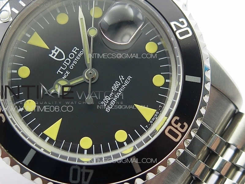 Vintage Submariner 1680 SS B12 Best Edition Black Dial on Jubilee Bracelet A2836