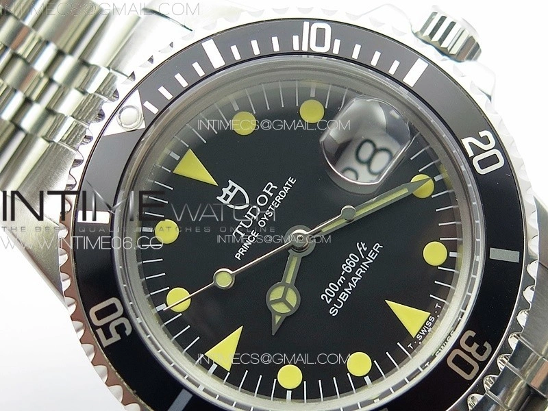 Vintage Submariner 1680 SS B12 Best Edition Black Dial on Jubilee Bracelet A2836