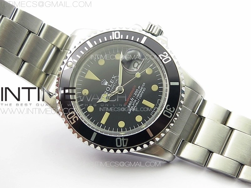 Vintage Submariner 1680 SS B12 Best Edition Black Dial on SS Bracelet A2836
