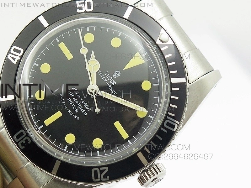Vintage Submariner No Date 200m 660ft SS On SS Bracelet A2836