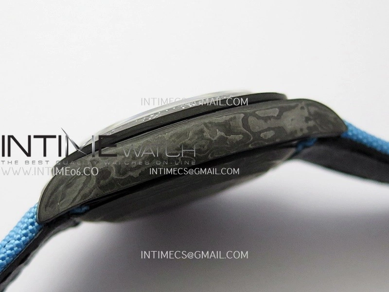 Daytona DIW Carbon Blue Handset GETF Best Edition Skeleton Dial On Blue Nylon Strap SA4130