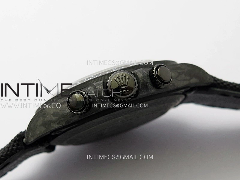 Daytona DIW Carbon Red Handset GETF Best Edition Skeleton Dial On Black Nylon Strap SA4130