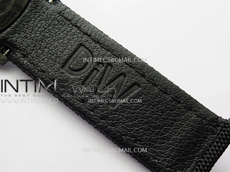 Daytona DIW Carbon Red Handset GETF Best Edition Skeleton Dial On Black Nylon Strap SA4130