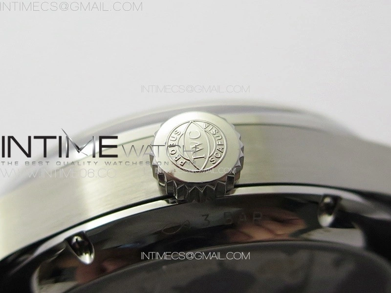 Portuguese IW503307 Real PR SS APSF 1:1 Best Edition White Dial On Brown Leather Strap A52610