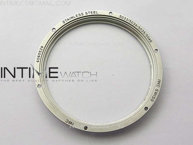 Portuguese IW503406 Real PR SS APSF 1:1 Best Edition White Dial On Black Leather Strap A52610