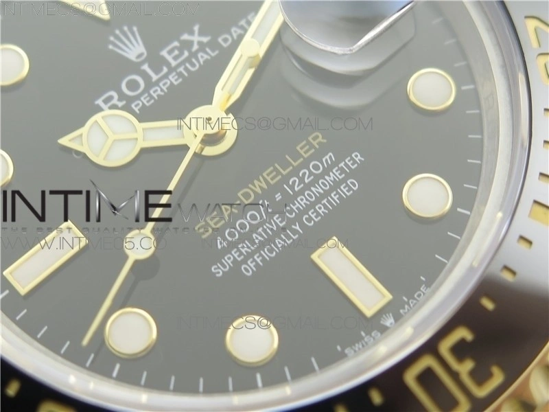 SEA-DWELLER TWO TONE SS YG 126603 BP 1:1 BEST EDITION 904L SS YG CASE AND BRACELET A2824