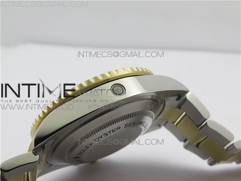 SEA-DWELLER TWO TONE SS YG 126603 BP 1:1 BEST EDITION 904L SS YG CASE AND BRACELET A2824