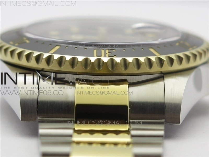 SEA-DWELLER TWO TONE SS YG 126603 BP 1:1 BEST EDITION 904L SS YG CASE AND BRACELET A2824