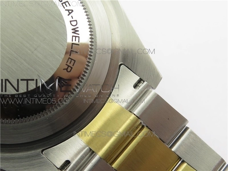 SEA-DWELLER TWO TONE SS YG 126603 BP 1:1 BEST EDITION 904L SS YG CASE AND BRACELET A2824