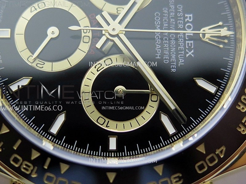 Daytona 126518 Gain Weight APSF 1:1 Best Edition Black Dial Sticks Markers on Oysterflex Strap SH4131
