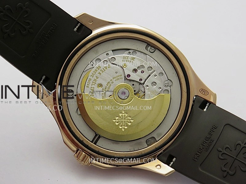 Aquanaut 5167 Gain Weight RG DDF 1:1 Best Edition Brown Dial On Brown Rubber Strap Super Clone DD330
