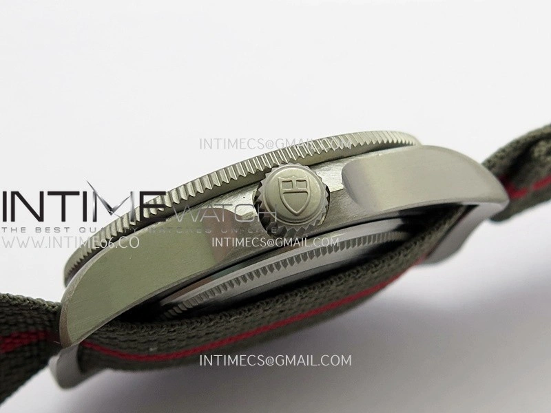 Pelagos FXD Green Ceramic Bezel Ti B12 1:1 V4 Best Edition Green Dial On Green Nylon Strap