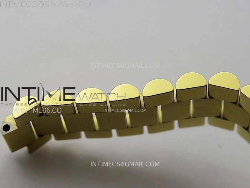 Day Date 228238 40mm 904L YG 1:1 AR+F Best Edition Silver Dial Roman Markers on YG President Bracelet SA3255
