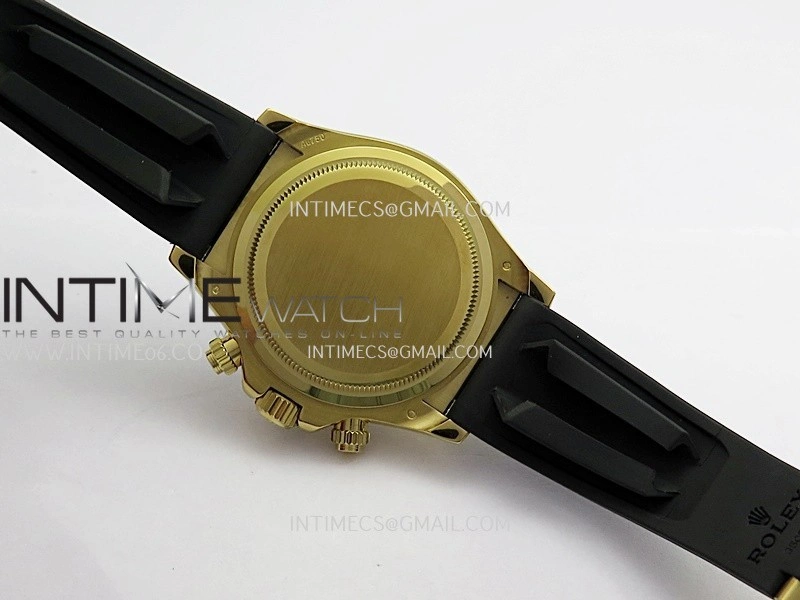 Daytona 126518 UFO Gain Weight YG 1:1 Best Edition Tiffany Turquoise Blue Dial On Oysterflex Rubber Strap UF4131