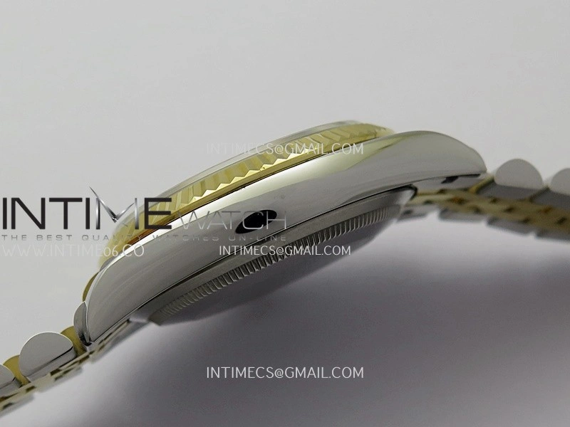 DateJust 126233 36mm 904L SS YG AR+F 1:1 Best Edition Gray Dial Roman Diamond Marker On Jubilee Bracelet DD3235