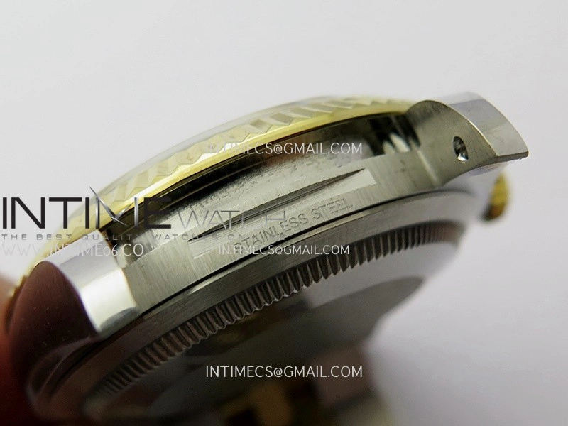 DateJust 126233 36mm 904L SS YG AR+F 1:1 Best Edition Gray Dial Roman Diamond Marker On Jubilee Bracelet DD3235