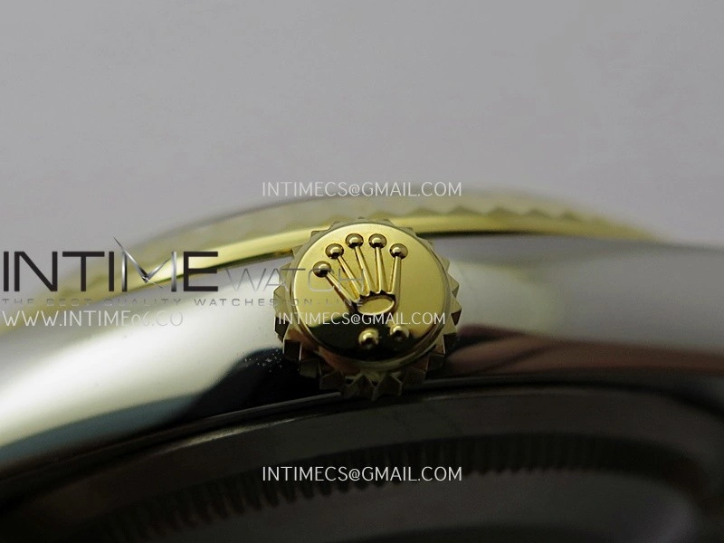 DateJust 126233 36mm 904L SS YG AR+F 1:1 Best Edition Green Dial Roman Diamond Marker On Oyster Bracelet DD3235