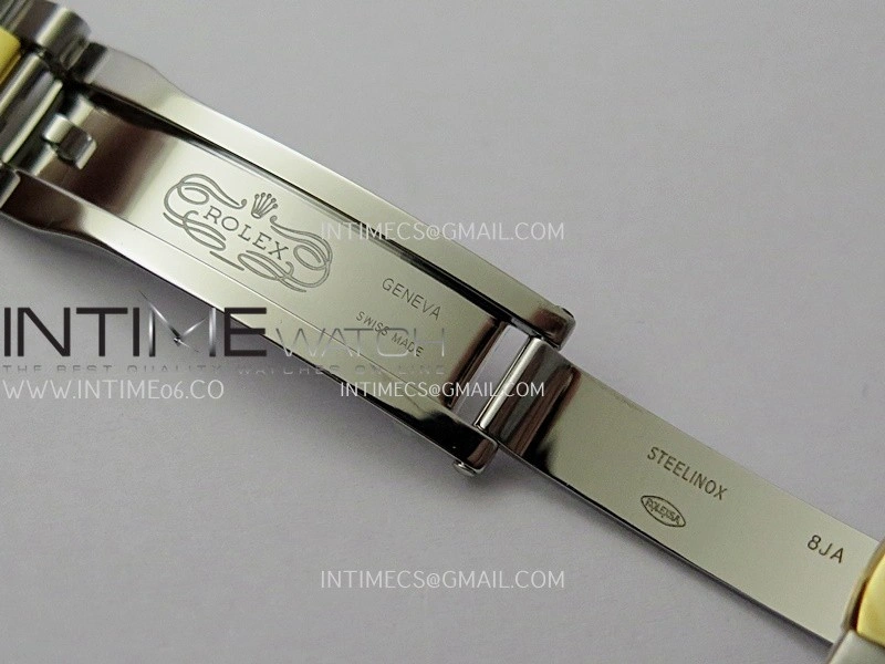 DateJust 31mm 904L SS YG AR+F Best Edition Green Dial Diamond Marker On 904L SS YG Oyster Bracelet A2236