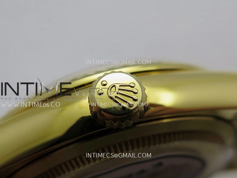 Day Date 128238 YG Gain Weight KF 1:1 White MOP Dial T Diamond Marker On President Bracelet A2836