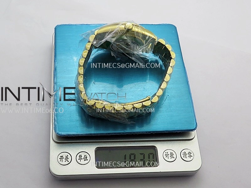 Day Date 128348 YG Gain Weight KF 1:1 White MOP Dial T Diamond Marker On President Bracelet A2836