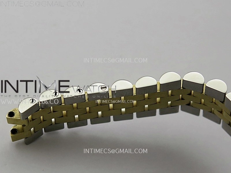 DateJust 126233 904L SS YG JDF 1:1 Best Edition Gold Leaves Dial Diamond Markers on Jubilee SS YG Bracelet