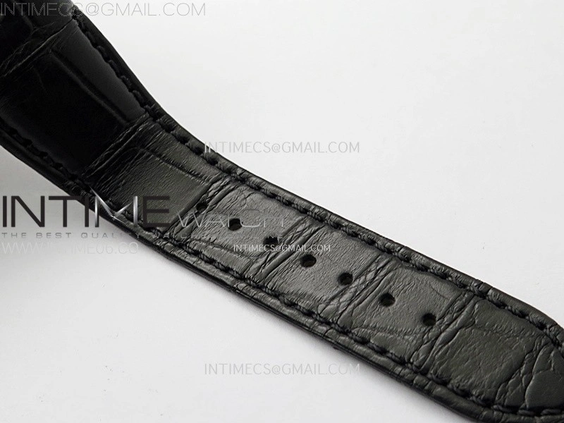 Excalibur Rddbex0250 SS YSF Best Edition White Dial on Black Leather Strap Asian RD100 Double Tourbillon