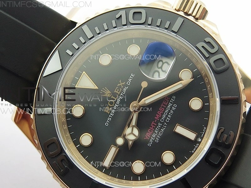 Yacht-Master 116655 VRF 1:1 Best Edition on Oysterflex Rubber Strap VR3135